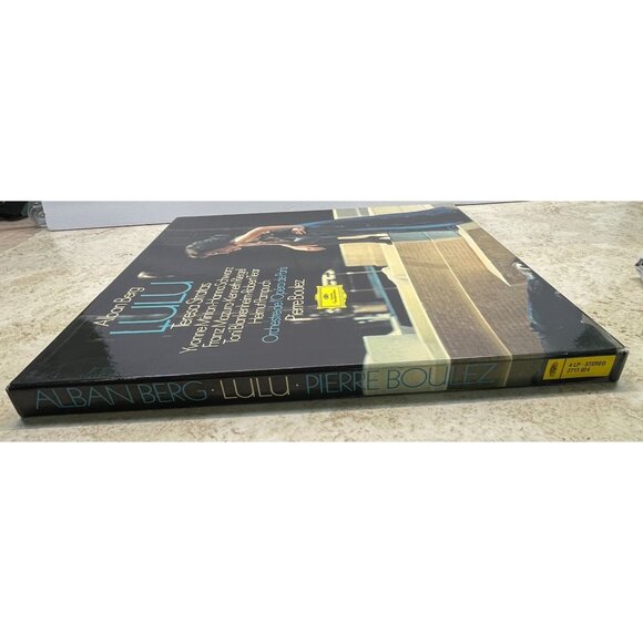 Alban Berg LULU 4LP Box Set Teresa Stratas Opera Minton Schwarz Boulez - Picture 7 of 7